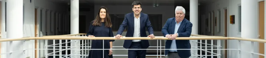 Audrey, Gilles et Benjamin